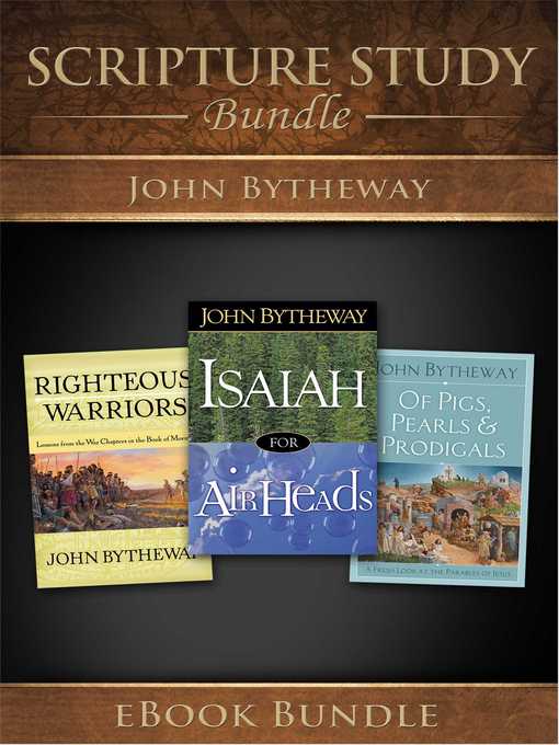Title details for Scripture Study Bundle from John Bytheway by John Bytheway - Available